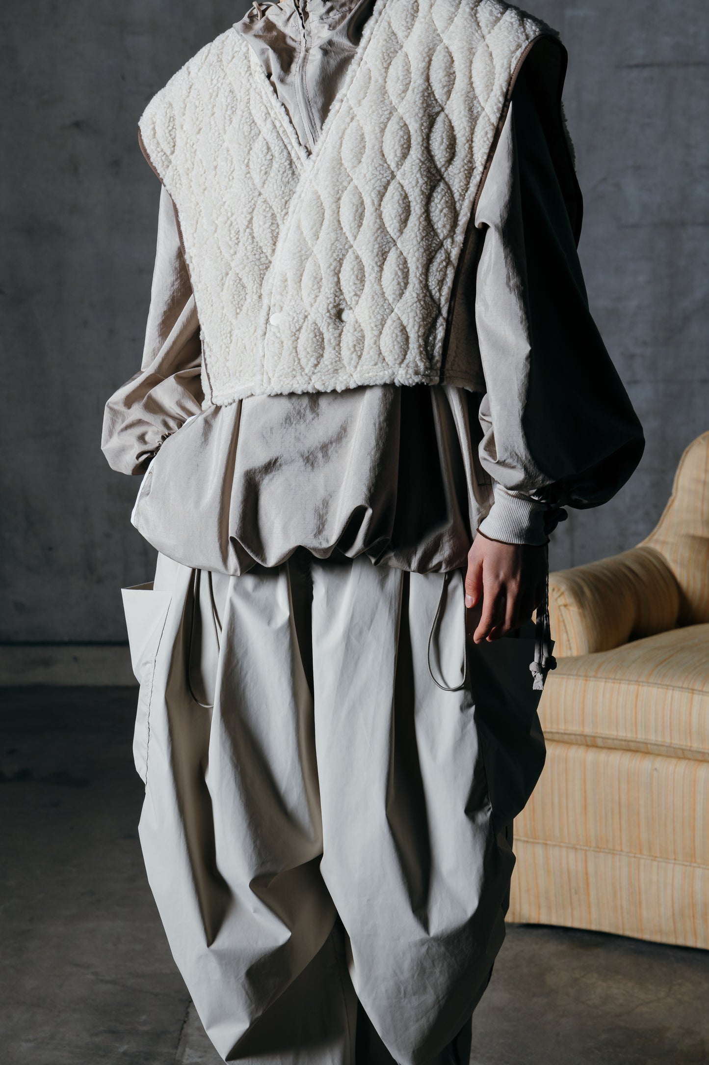 Waist Gather Pants
